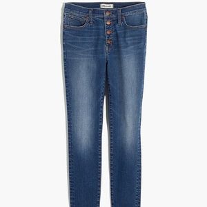 Brand New Madewell Mid Rise Skinny Crop Size 12